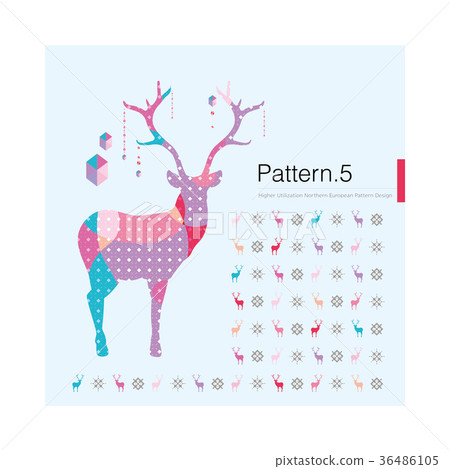 Northern Europe Pattern - Stock Illustration [36486105] - PIXTA