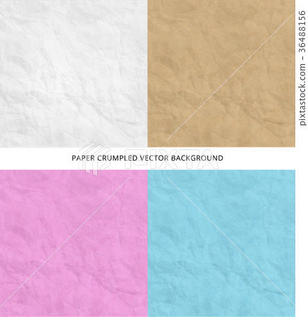set of Texture of pink blue brown white crumpled set of Texture of pink blue brown white crumpled 36488156
