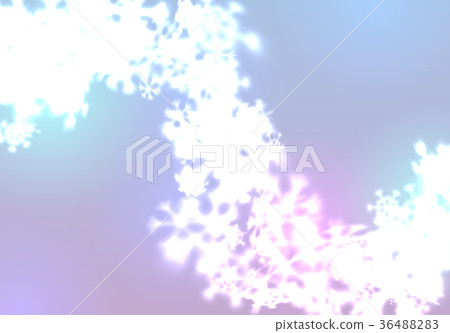 Christmas snowflakes background with falling and Christmas snowflakes background with falling and 36488283