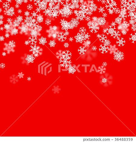Christmas snow background with scattered 36488359
