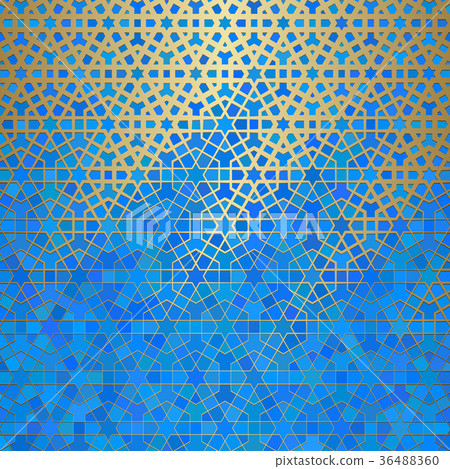 Abstract background with islamic ornament, arabic Abstract background with islamic ornament, arabic 36488360