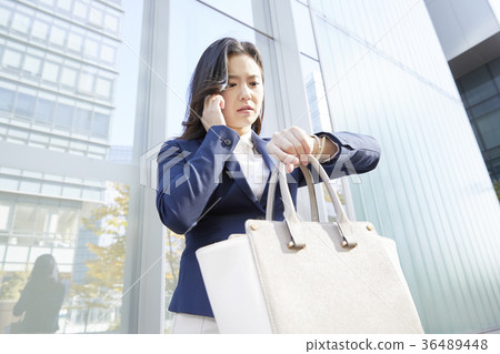 女商人，韓國人 36489448