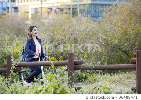 女商人，韓國人 36489471