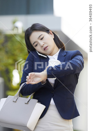 女商人，韓國人 36489493