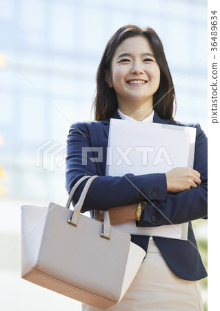 女商人，韓國人 36489634