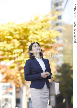 Business woman, Korean 36489677