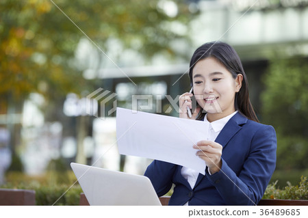 女商人,韓國人 女商人,韓國人 36489685