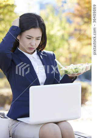 女商人，韓國人 36489869