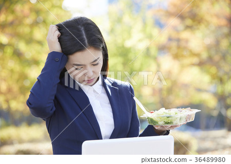 女商人，韓國人 36489980