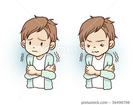 Coldness / Male - Stock Illustration [36490706] - PIXTA