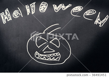 Halloween dark background 36491451