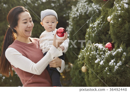 母親和兒子,韓國人 母親和兒子,韓國人 36492448