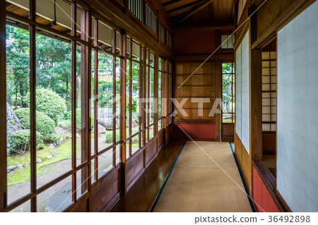 在日本房間的走廊 36492898