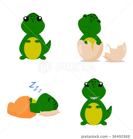 Cute cartoon dinosaur Cute cartoon dinosaur 36492988