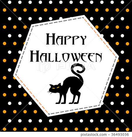 Happy halloween background 36493036