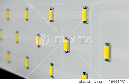 SMD LED on Aluminum Printed Circuit Board SMD LED on Aluminum Printed Circuit Board 36495081