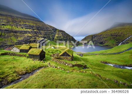 Village of Saksun, Faroe Islands, Denmark 36496026