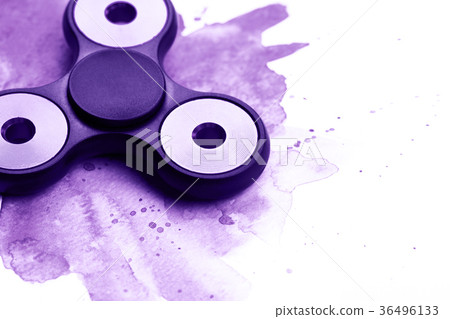 Beautiful spinner on watercolor background Beautiful spinner on watercolor background 36496133