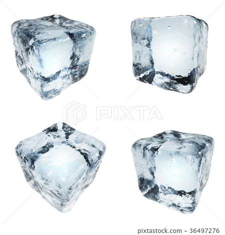 Drink ice cubes set 36497276