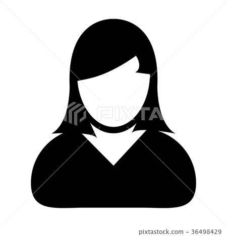 User Icon Vector Female Person Symbol Avatar Sign User Icon Vector Female Person Symbol Avatar Sign 36498429