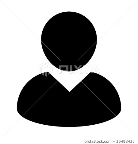 User Icon Vector Male Person Symbol Profile Avatar 36498435