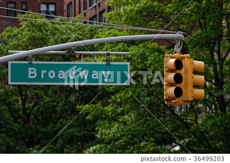 百老匯標誌 百老匯標誌 36499203