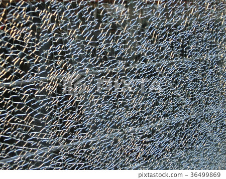 Tempered glass with cracks Tempered glass with cracks 36499869