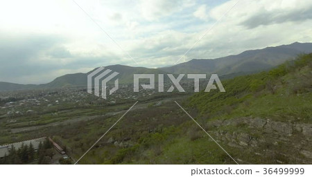 Valley in Caucasus Mountains 36499999