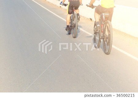 Cycling on the street Cycling on the street 36500215