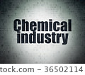 Manufacuring concept: Chemical Industry on Digital 36502114