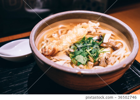 炸蝦,炸蝦烏龍麵,麵,Fried shrimp, Fried shrimp Udon,surface 炸蝦,炸蝦烏龍麵,麵,Fried shrimp, Fried shrimp Udon,surface 36502746