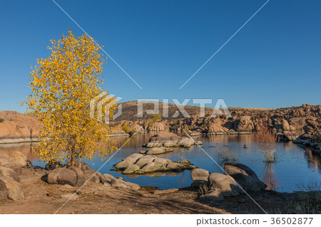 Watson Lake Prescott Arizona in Fall 36502877