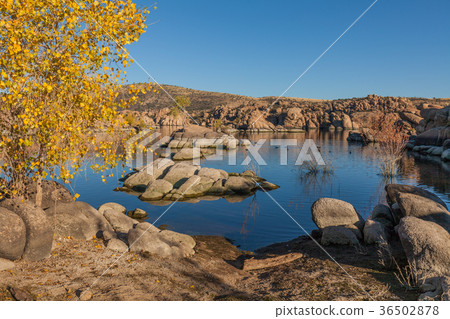Watson Lake Prescott Arizona in Fall Watson Lake Prescott Arizona in Fall 36502878