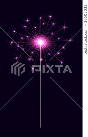 Vector Bengal Sparkler Pink 36503032