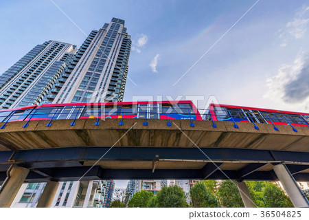 DLR Overground railway DLR Overground railway 36504825