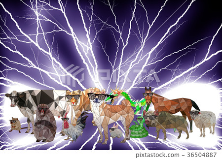 Zodiac signs zodiac abstract animals Zodiac signs zodiac abstract animals 36504887