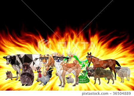 Zodiac signs zodiac abstract animals Zodiac signs zodiac abstract animals 36504889