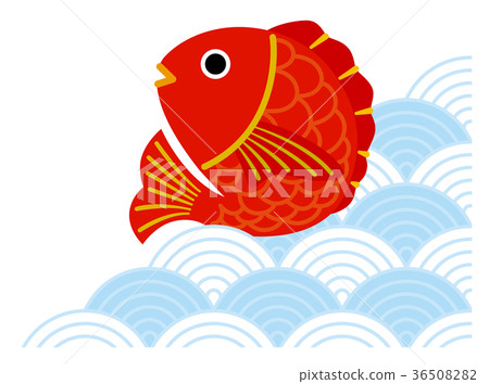 Sea bream and wave 36508282