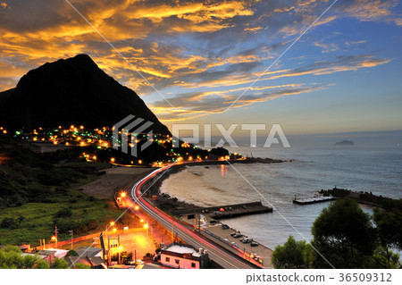 臺灣,新北市,瑞芳區,東北角海岸國家風景區,基隆山,陰陽海,水湳洞,東北角海岸 36509312
