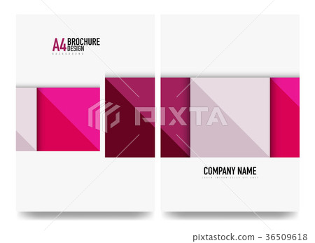 Square business a4 brochure cover design, flyer Square business a4 brochure cover design, flyer 36509618