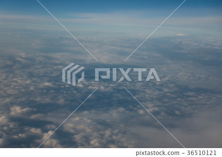 Aerial view above the sky 36510121