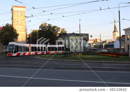 Tallinn trams Estonia Baltic 3 countries Europe Tallinn trams Estonia Baltic 3 countries Europe 36510682