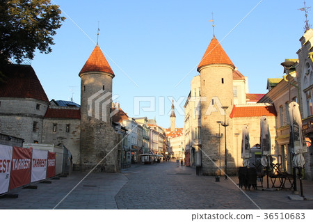 Tallinn Old Town Ville Gate World Heritage Estonia Tallinn Old Town Ville Gate World Heritage Estonia 36510683