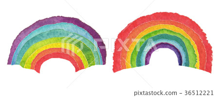 彩虹水彩 彩虹水彩 36512221