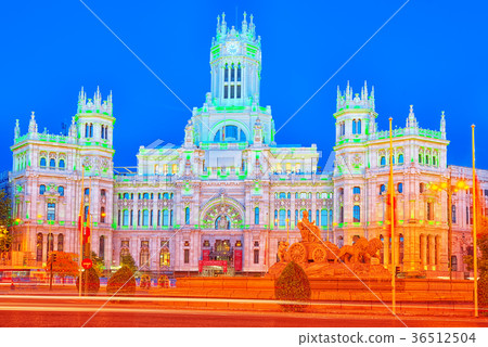 Fountain of the Goddess Cibeles and Cibeles Center Fountain of the Goddess Cibeles and Cibeles Center 36512504