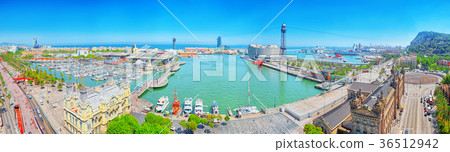 Panorama the monument to Christopher Columbus Panorama the monument to Christopher Columbus 36512942