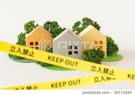 Restricted line Do not enter Incident site Accident property Boundary line Crime Security area Real estate Neighborhood trouble 36513884