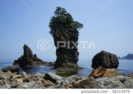Sanriku Geopark Sanno Rock 36513979