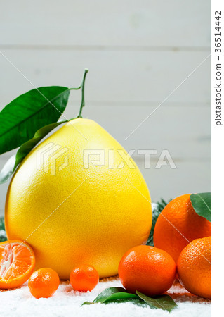 Fresh mandarins, oranges, pomelo, kumquat, Fresh mandarins, oranges, pomelo, kumquat, 36514442