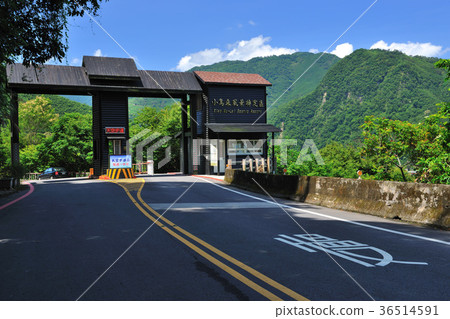 亞洲,台灣,桃園縣,復興鄉,小烏來,小烏來風景特定區,出入口,牌樓 36514591
